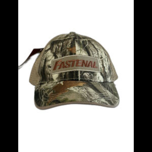 Next Camo Cap Hat Men's Adjustable Patch Camo Color Tan Brown Fastenal Truckers